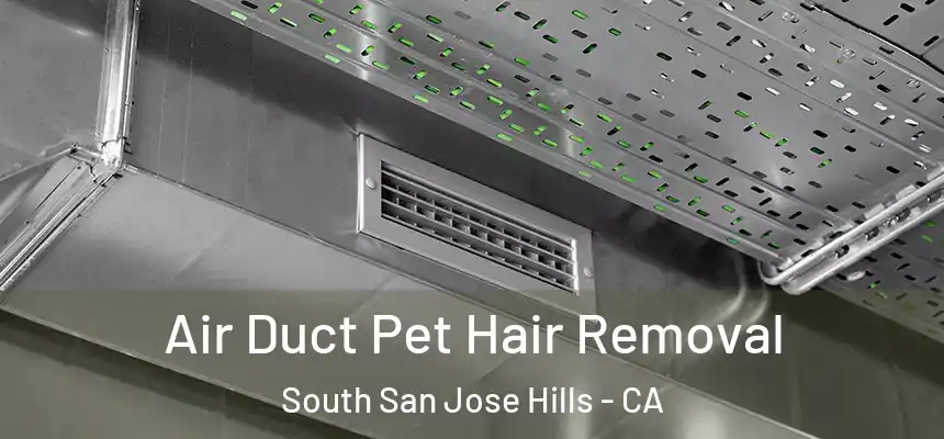  Air Duct Pet Hair Removal South San Jose Hills - CA